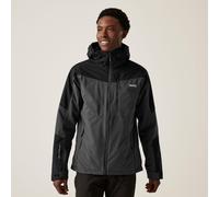 Regatta Men's Breathable Wentwood IX 3-in-1 Jacket Ash Black, Size: 3XL