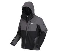 Regatta Mens Wentwood VII 3 in 1 Waterproof Jacket (S) (Dark Grey/Black)