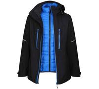 Regatta Mens X-Pro Evader III Padded Jacket (Black/Oxford Blue) - Size 3XL