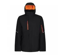 (XXL, Black/Magma Orange) Regatta Mens X-Pro Exosphere II Soft Shell Jacket