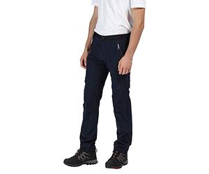 Regatta Mens Xert Str Z/O Iii Hiking Trousers, Navy, 32W EU