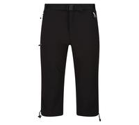 Regatta Mens Xert Stretch III Active Capri Shorts (Black) - Size 34 Regular