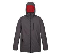 Regatta Mens Yewbank II Parka (Ash/Danger Red) - Grey - Size Medium