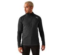 Regatta Mens Yonder II Half Zip Fleece Stretch Warm Lightweight Winter Layer Top