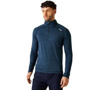 Regatta Mens Yonder II Half Zip Fleece Stretch Warm Lightweight Winter Layer Top