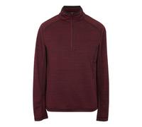 Regatta Mens Yonder II Half Zip Fleece Top - Dark Maroon - 4XL - Dark Maroon - 96% Polyester/4% Elastane