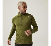 Regatta Mens Yonder II Half Zip Outdoor Pullover Fleece - Nephrite Green - 3XL