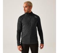 Regatta Mens Yonder II Half Zip Fleece Stretch Warm Lightweight Winter Layer Top