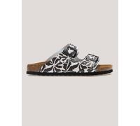 Regatta Mia Floral Buckle Flat Footbed Sliders White Mix