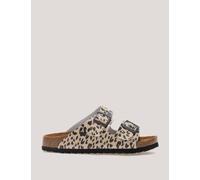 Regatta Mia Leopard Double Buckle Footbed Sandals Black Mix