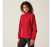 Regatta Women's 'Micro' Lightweight Full Zip Fleece in Red | Size: 18 Regatta Red 18