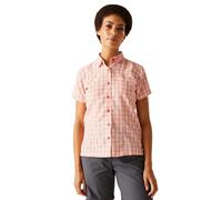 Regatta Women's Mindano VIII Short Sleeve Shirt Pink, Size: 10