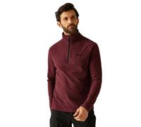 Regatta Montes Lightweight Half Zip Fleece: Dark Maroon/Black: XL Size