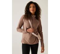 Regatta Women's 'Montes' Lightweight Half-Zip Fleece in Brown | Size: 20 Regatta Brown 20