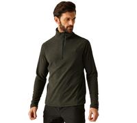 Regatta Montes Lightweight Half Zip Fleece: Olive Night/Black: XL Size
