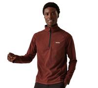Regatta Montes Lightweight Half Zip Fleece: Red Ochre/Black: M Size: M