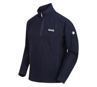 Regatta Montes Lightweight Mini STRIPE Microfleece Zip Neck Fleece - Brunswick/Nightfall, XX-Large