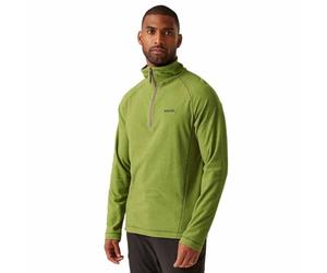Regatta Montes Mens Fleece Zip Neck S - Grenoble Green/Nephrite Green