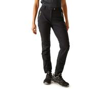Regatta Women's Water Repellent Mountain Iii Walking Trousers Black, Size: 20