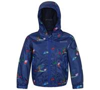 (2-3 Years, New Royal) Regatta Unisex Kids Peppa Pig Muddy Puddle Outdoor Waterproof Hooded Jacket