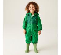 Regatta Mudplay Animal Hooded Waterproof All in One Puddle Suit in Green | Size: 18-24 m Regatta Green 18-24 m