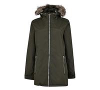 Regatta MYLA Waterproof Breathable Taped Seams Lined Insulated Jacket with Security Pocket Jacket - Dark Khaki/Neutral, 12