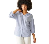Regatta Natuna Women's Lightweight Shirt, Blue Ticking Stripe, 18 (XXL)