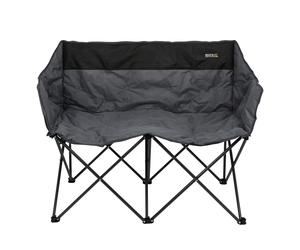 Regatta Navas Double Chair Folding Camping Festival Seats 2 Padded Strong