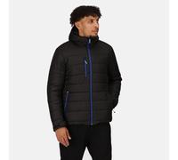 Regatta Navigate black/blue men's Ripstop thermal insulated jacket #TRA241