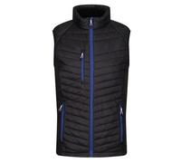 Regatta Navigate black/blue men's thermal padded bodywarmer #TR894