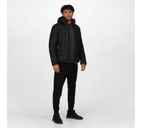Regatta Navigate black/grey men's Ripstop thermal insulated jacket #TRA241