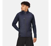 Regatta Navigate Black/grey Men's Thermal Insulated Padded Hybrid Bodywarmer
