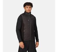 Regatta Navigate Black/grey Men's Thermal Insulated Padded Hybrid Bodywarmer