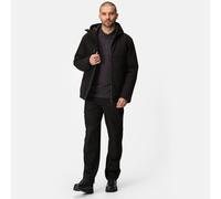 Regatta Navigate black/grey men's waterproof insulated recycled jacket #TRA253