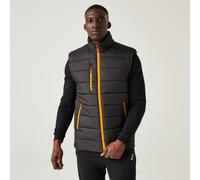 Regatta Navigate Black/orange Insulated Thermal Bodywarmer #tra892