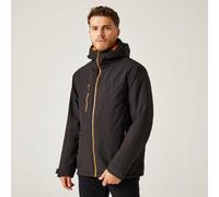 Regatta Navigate black/orange men's waterproof insulated jacket #TRA253
