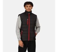 Regatta Navigate black/red insulated thermal bodywarmer #TRA892