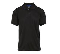 Regatta Navigate Black/royal Blue Men's Short-sleeve Polo-shirt #TRS264
