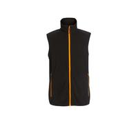 Regatta Navigate black/orange fleece bodywarmer gilet #TRF695