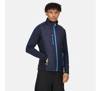Regatta Navigate navy/blue men's thermal padded hybrid bodywarmer #TRA894