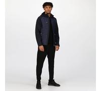 Regatta Navigate navy/grey men's insulated stretch hybrid jacket #TRA549
