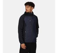 Regatta Mens Professional Navigate Hybrid Fleece Jacket, Navy/SlGrey, S EU