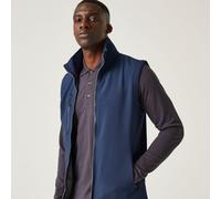 Regatta Navigate navy/seal grey men's stretch soft-shell bodywarmer #TRA915