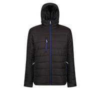 Regatta Navigate Thermal Jacket - Insulated Mens Jacket, Blk/NewRoyal, M EU