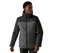 Regatta Nevado VII Insulated Jacket: Black/Dark Grey: S Size: S, Colou
