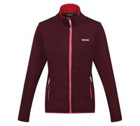 Regatta Newhill Full Zip Fleece Jacket - Recycled Polyester, Burgnd(RmRd), Size 8 Burgundy