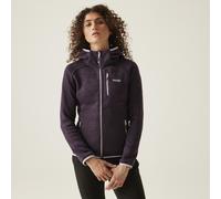 Regatta Women's Knit Newhill Hooded Fleece Deep Plum, Size: 16