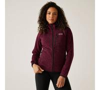 Regatta Newhill Hooded Full-Zip Lightweight Fleece In Red Red 12