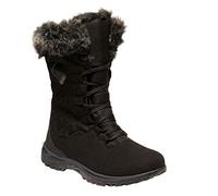 Regatta Newley Faux Fur Trim Thermo Boots Black/Briar Grey 7 UK