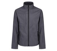 Regatta Octagon II grey/black men's waterproof stretch softshell jacket #TRA688